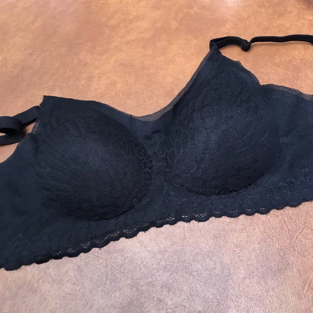 🌺🌺🌺NWT Seamless Push Up Brassiere Yoga Lace Bra, S